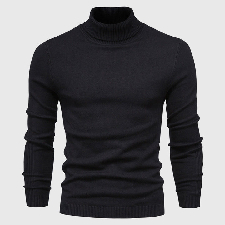 Herren Slim Fit Rollkragenpullover – Eleganter Winter Pullover für einen modernen Look