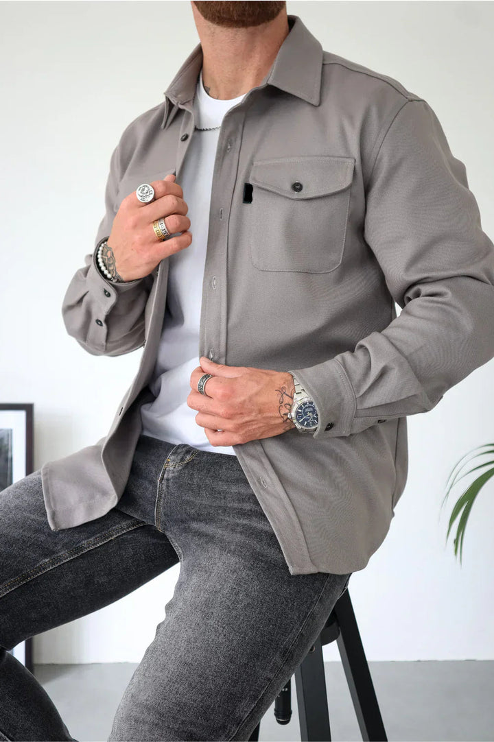 Gents hemdjacken | Klassisches Freitzeit Hemd Für Herren