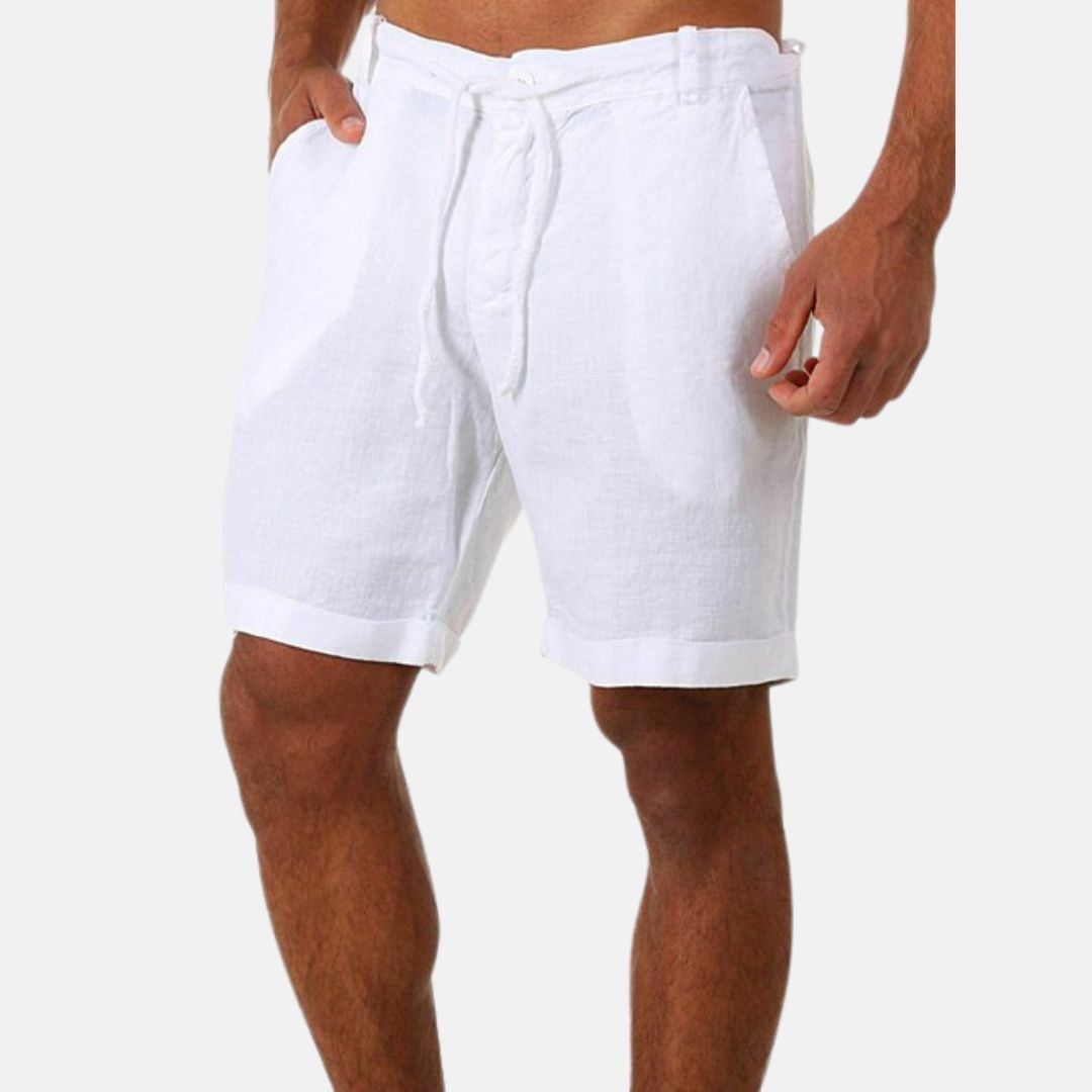 Bermuda Shorts für Herren - Leichte kurze Hosen mit Kordelzug für den Sommer