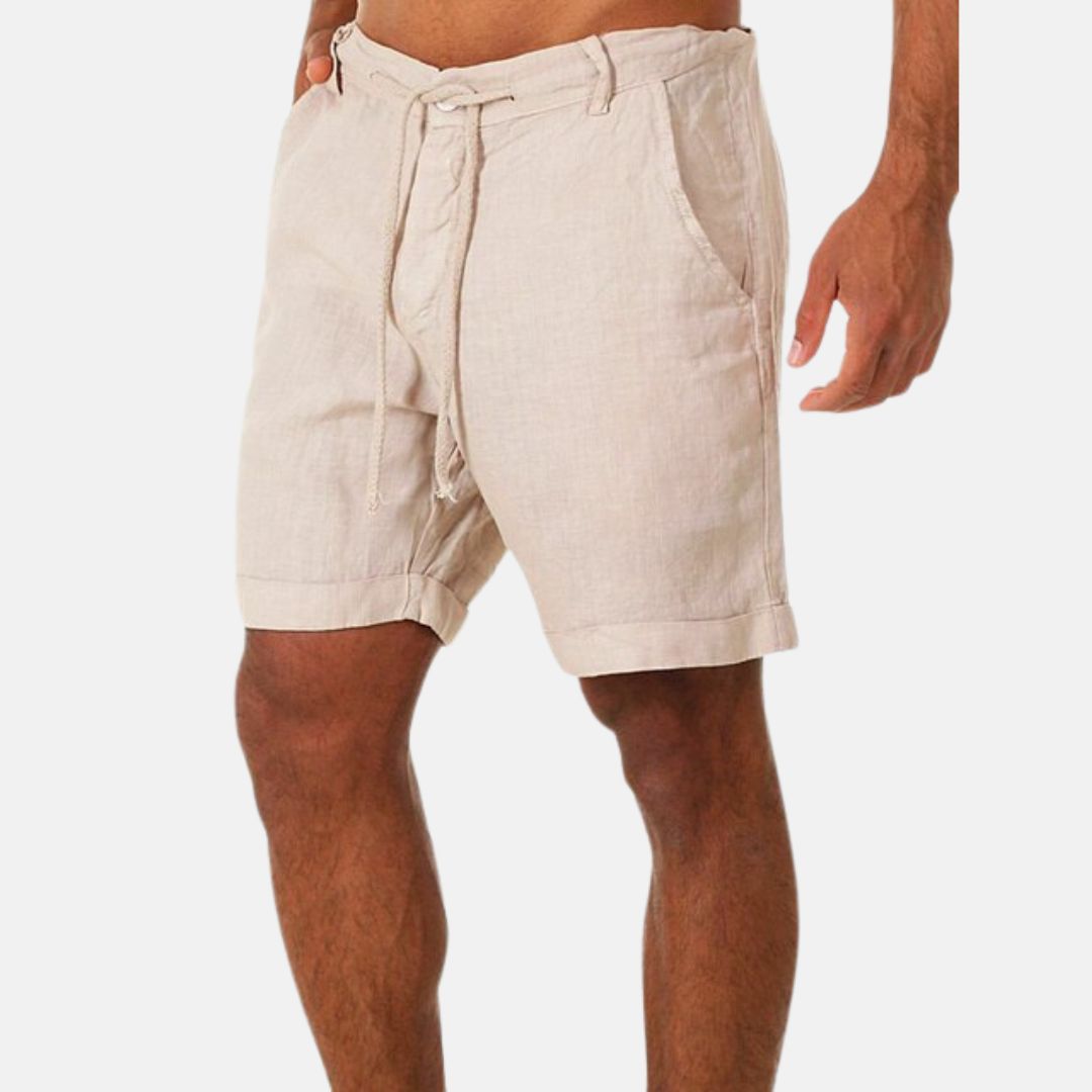 Bermuda Shorts für Herren - Leichte kurze Hosen mit Kordelzug für den Sommer