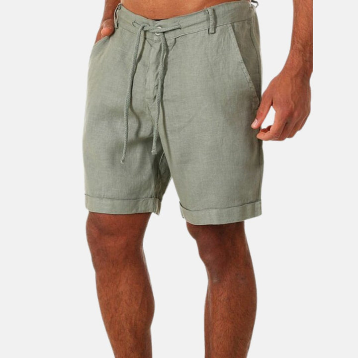 Bermuda Shorts für Herren - Leichte kurze Hosen mit Kordelzug für den Sommer