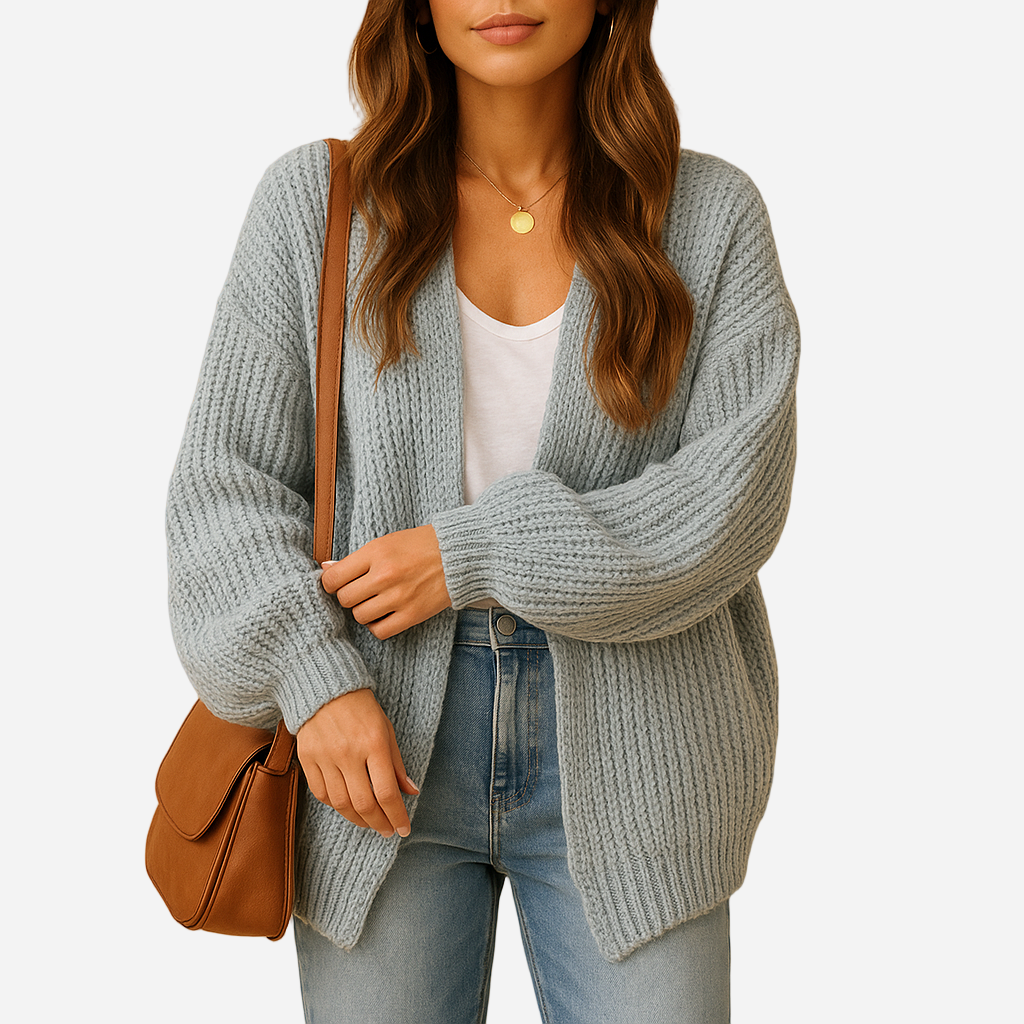 Strick Cardigan für Damen - Offen & Casual für den Winter