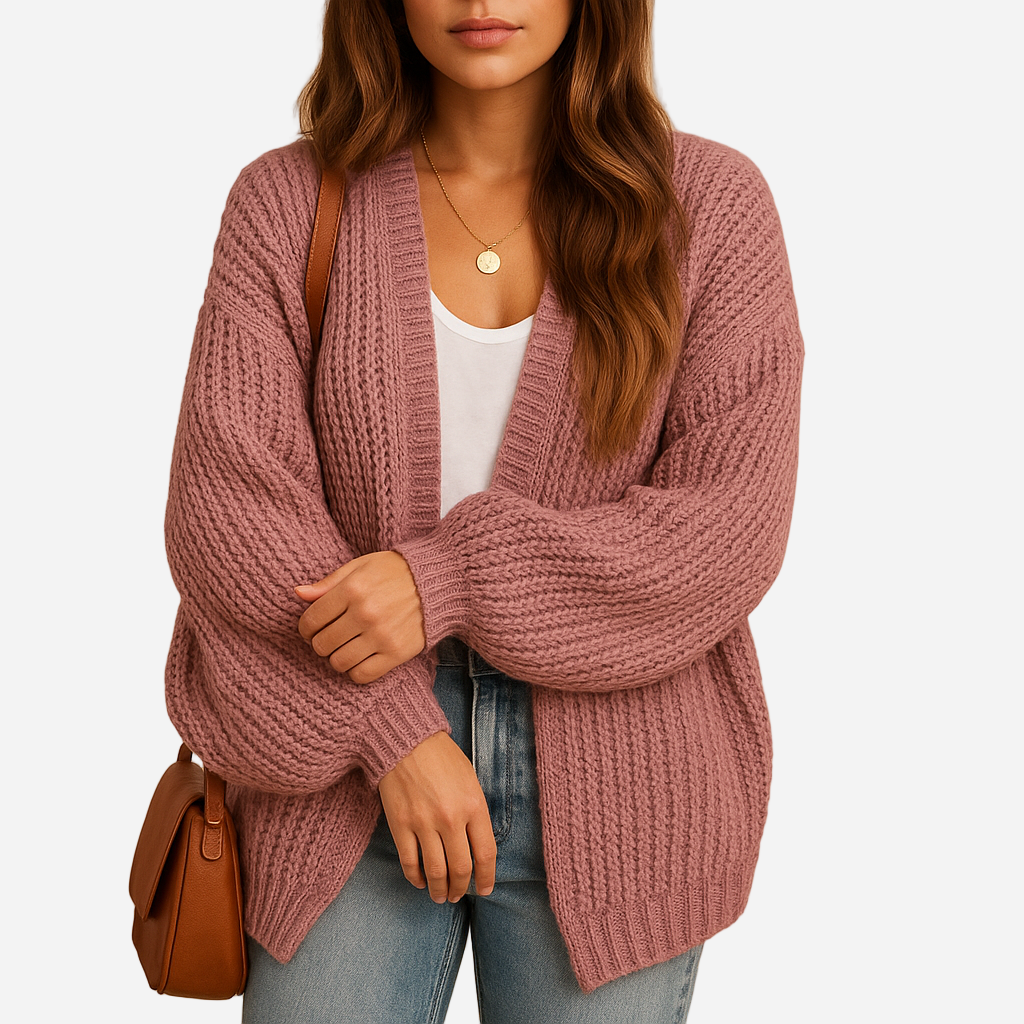 Strick Cardigan für Damen - Offen & Casual für den Winter