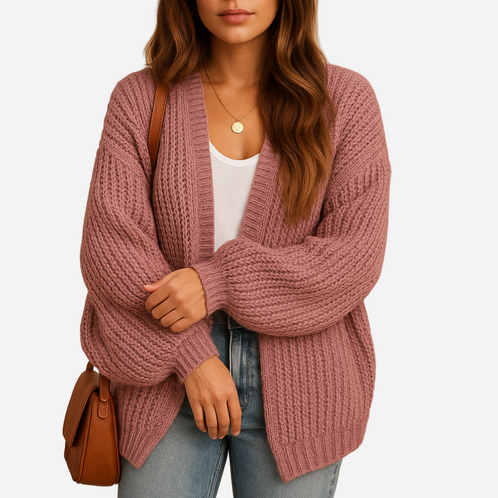 Strick Cardigan für Damen - Offen & Casual für den Winter
