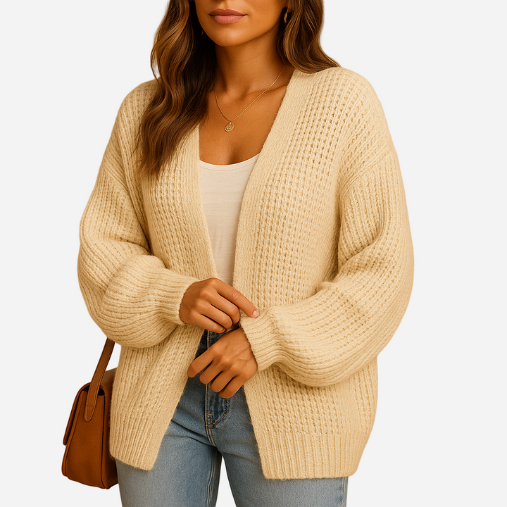 Strick Cardigan für Damen - Offen & Casual für den Winter