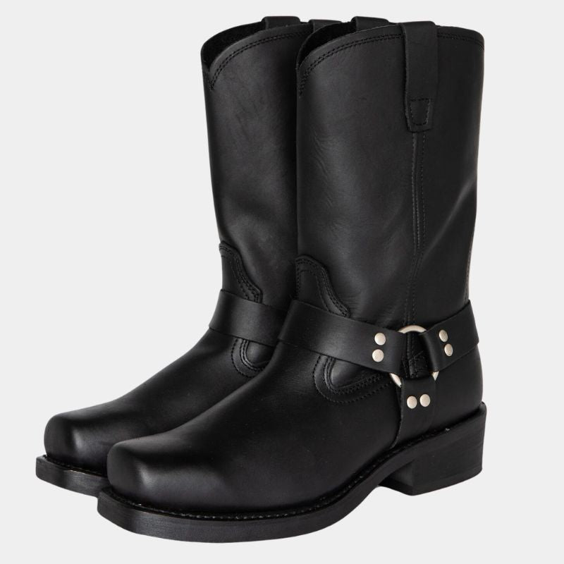 Cowboystiefel für Damen - Vintage Western Stiefeletten für den Winter