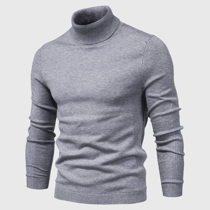 Herren Slim Fit Rollkragenpullover – Eleganter Winter Pullover für einen modernen Look