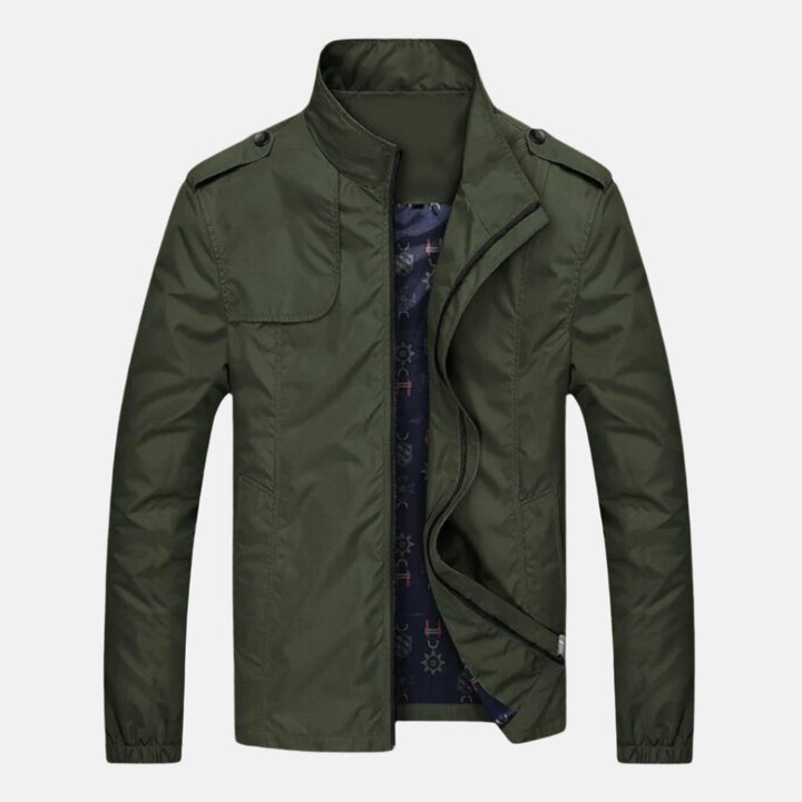 Oxford Business Jacke | Stylische wasserdichte Jacke mit Kragen