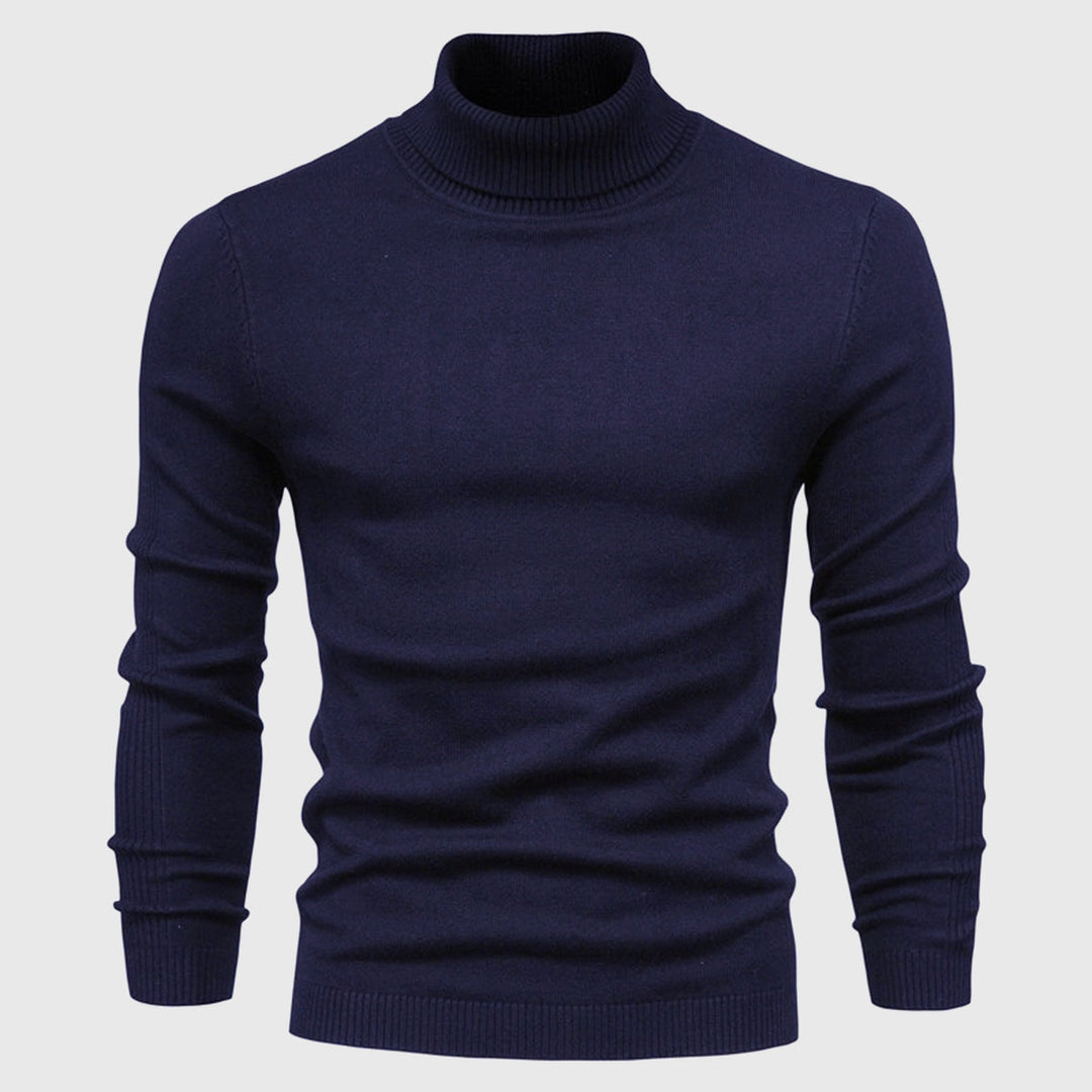 Herren Slim Fit Rollkragenpullover – Eleganter Winter Pullover für einen modernen Look