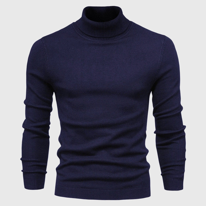 Herren Slim Fit Rollkragenpullover – Eleganter Winter Pullover für einen modernen Look