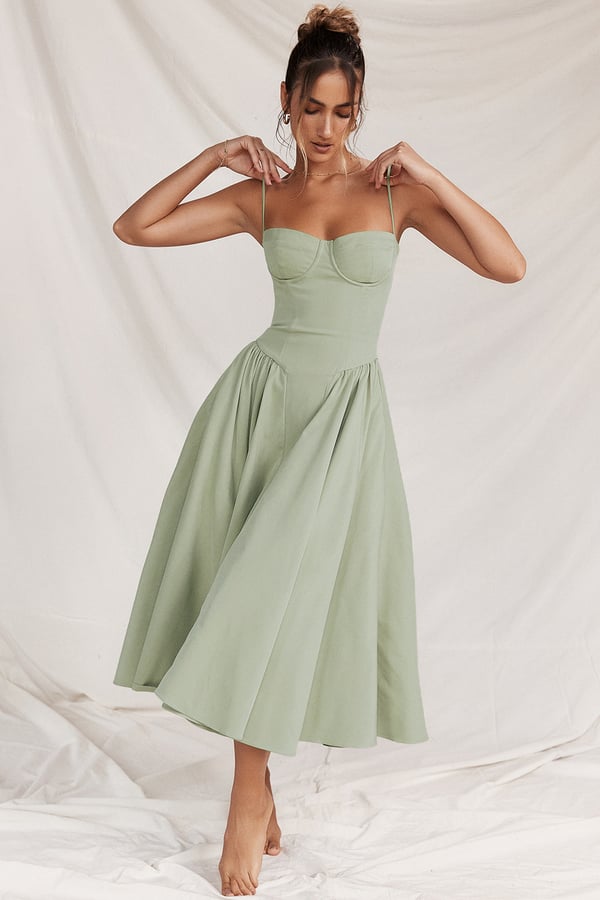 Abendkleid für Damen - Elegantes Corsagenkleid für Hochzeiten und Partys