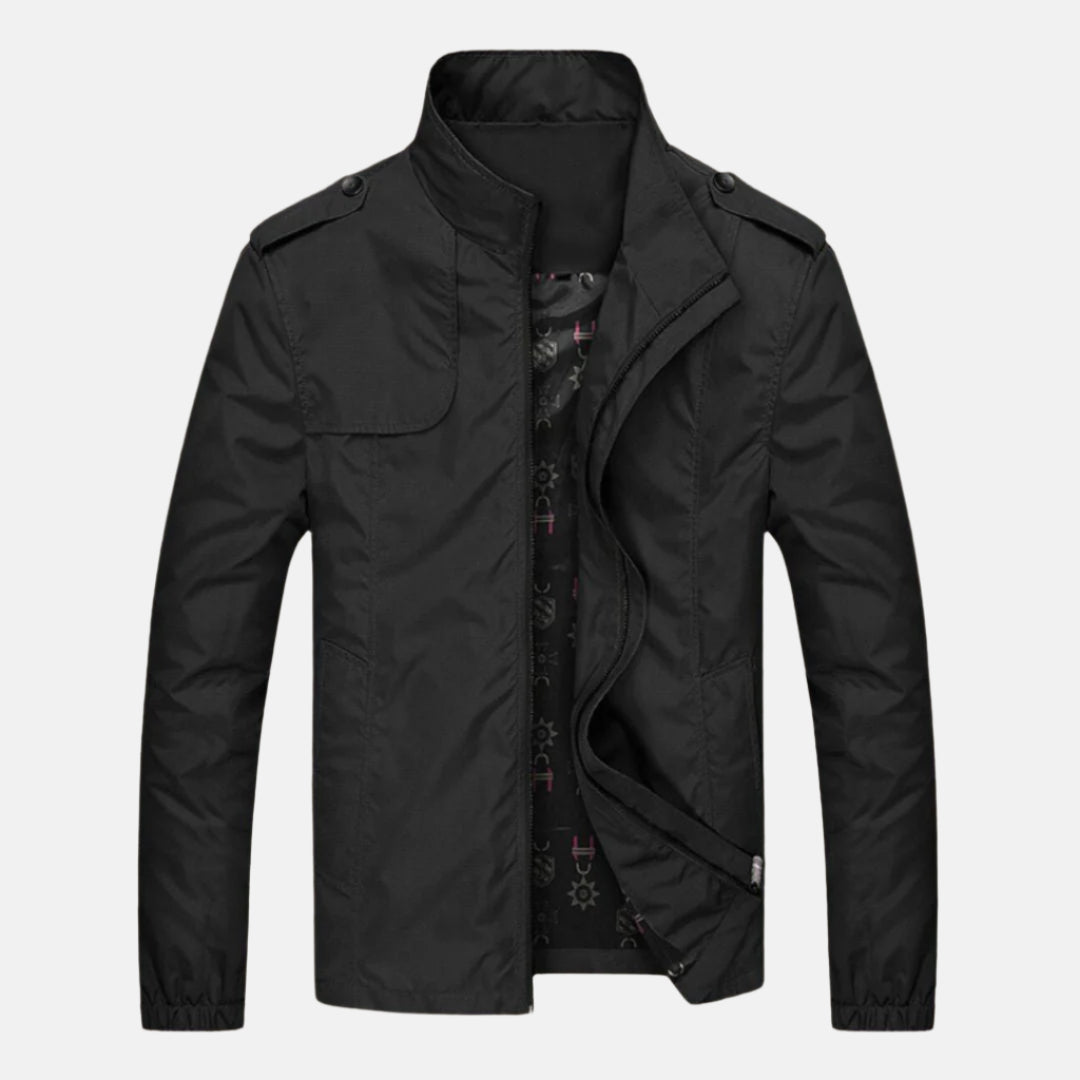 Oxford Business Jacke | Stylische wasserdichte Jacke mit Kragen