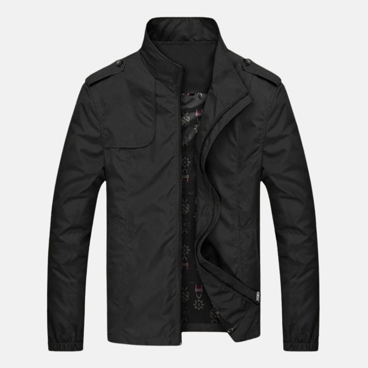 Oxford Business Jacke | Stylische wasserdichte Jacke mit Kragen