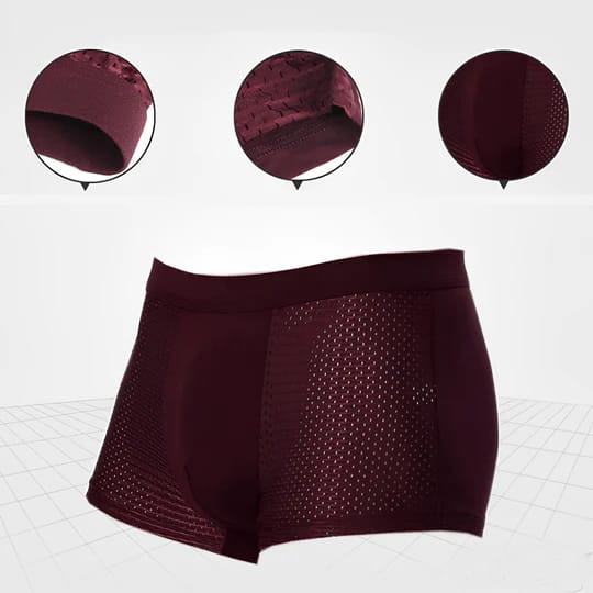 ActiveCool Boxershorts für Herren - Atmungsaktive Kühlende Unterhosen (5-Pack)