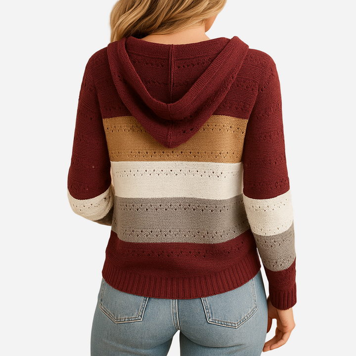 Strickpullover für Damen - V-Ausschnitt & Atmungsaktiv für den Winter
