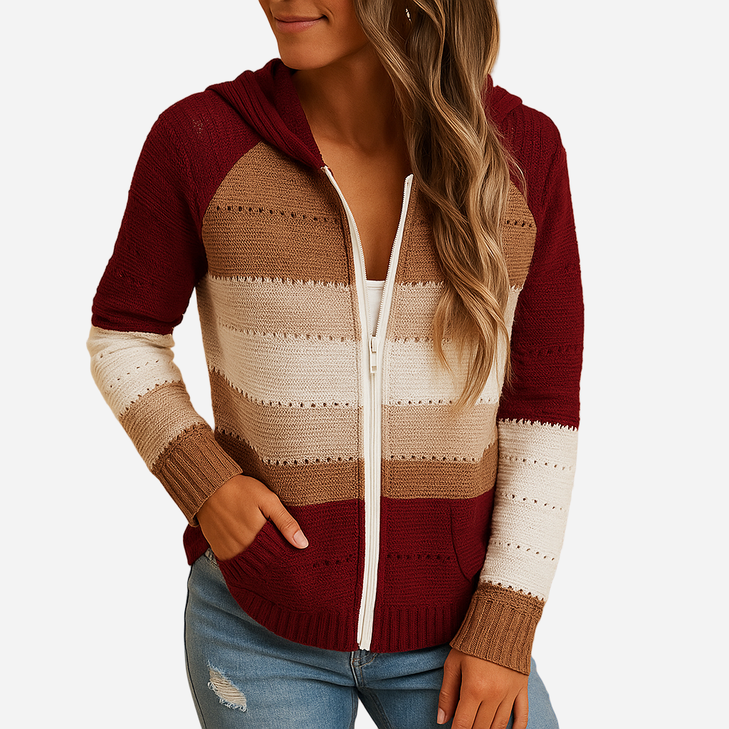 Strickpullover für Damen - V-Ausschnitt & Atmungsaktiv für den Winter