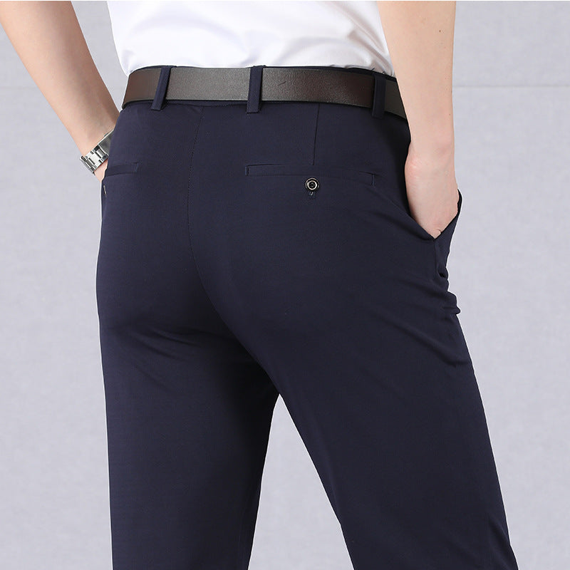 Jacob Casual Stretch Hosen |  Moderne lange gerade bequeme Hosen