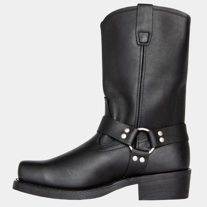 Cowboystiefel für Damen - Vintage Western Stiefeletten für den Winter