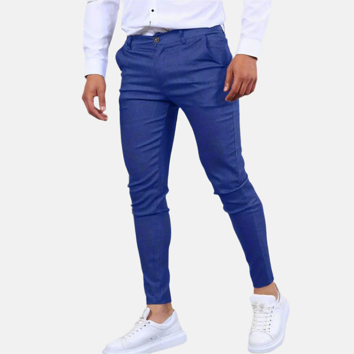 Gents Chino | Hochwertige Stretch-Skinny-Fit-Hose für Herren