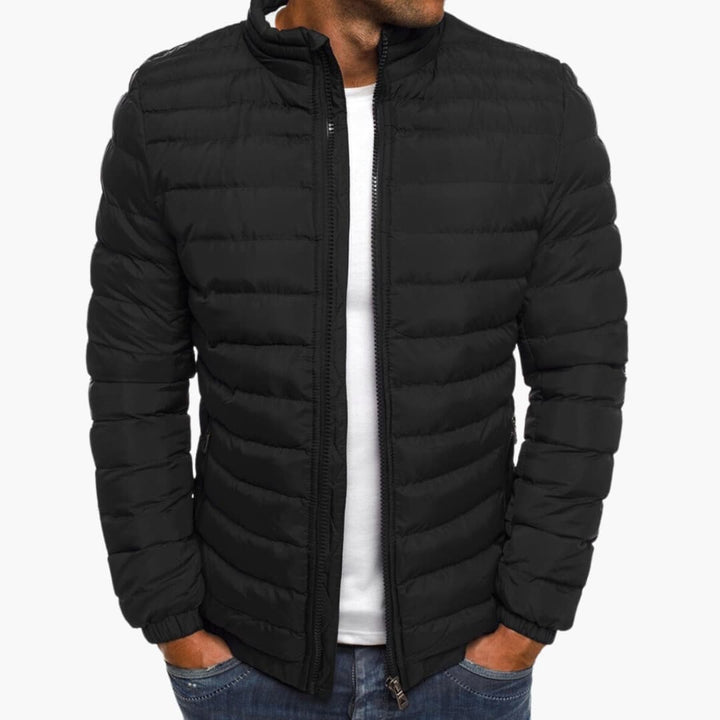 Steppjacke für Herren - Stylische wasserdichte Jacke mit Kragen