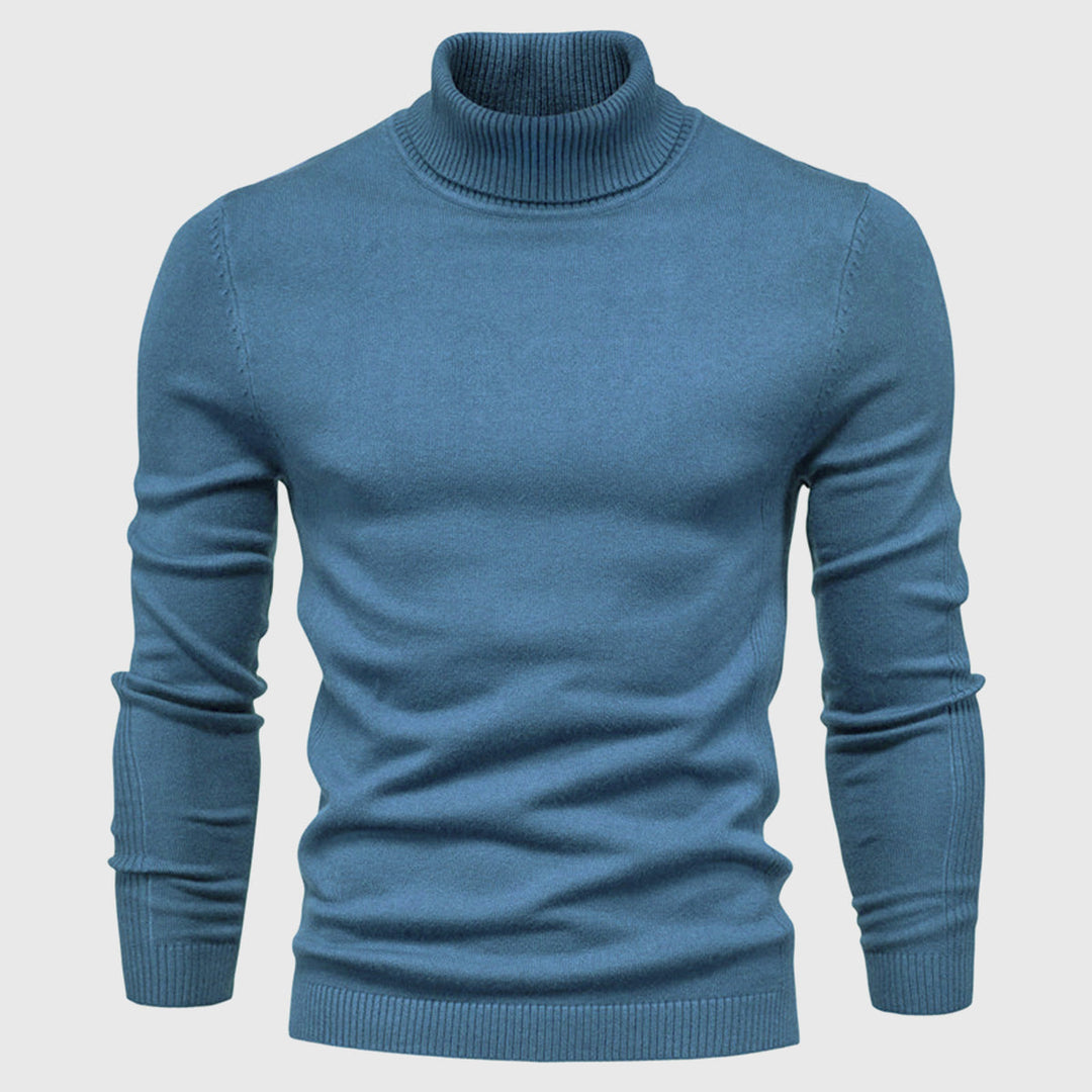 Herren Slim Fit Rollkragenpullover – Eleganter Winter Pullover für einen modernen Look