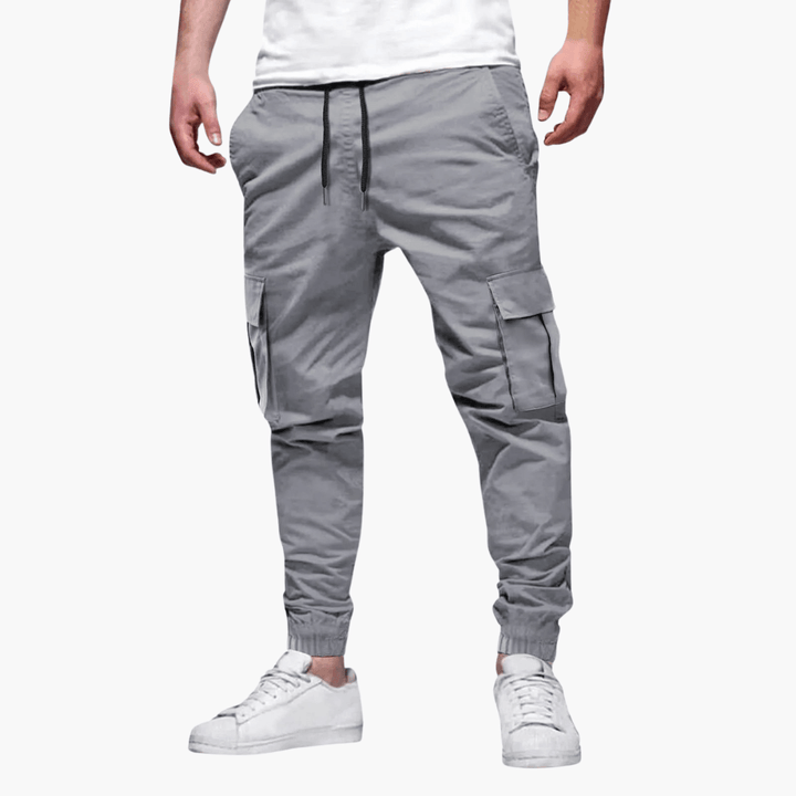 Cargohosen für Herren - Stylische Baumwollhose mit Tasche
