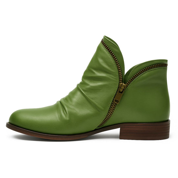 Stiefeletten für Damen - Bequeme Stiefel mit Reißverschluss