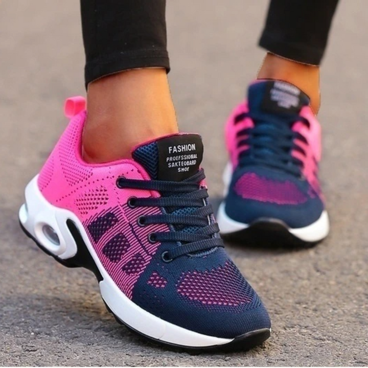 WellFit Sneaker - Bequeme Laufschuhe mit Komfortfußbett für Sommer