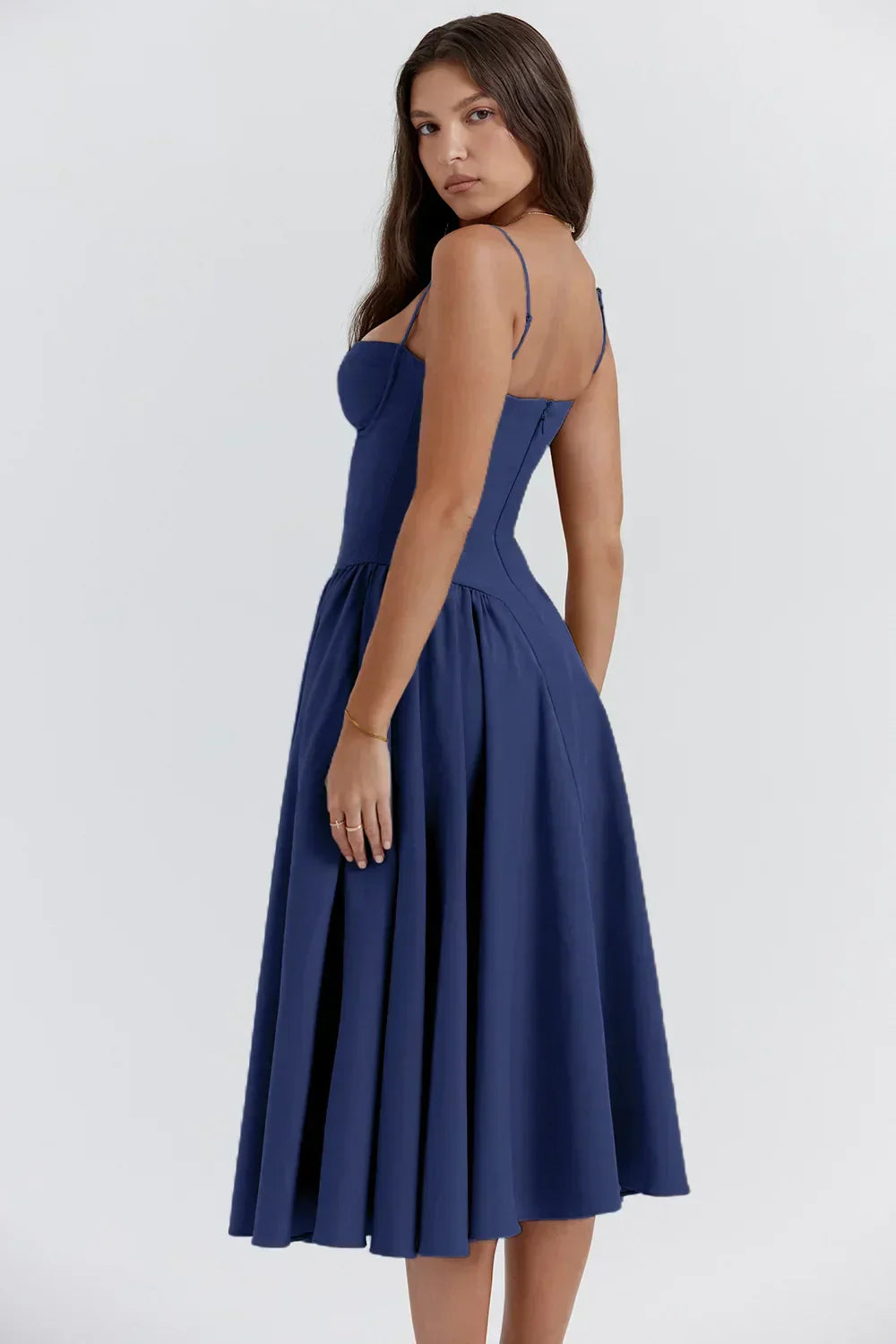Abendkleid für Damen - Elegantes Corsagenkleid für Hochzeiten und Partys