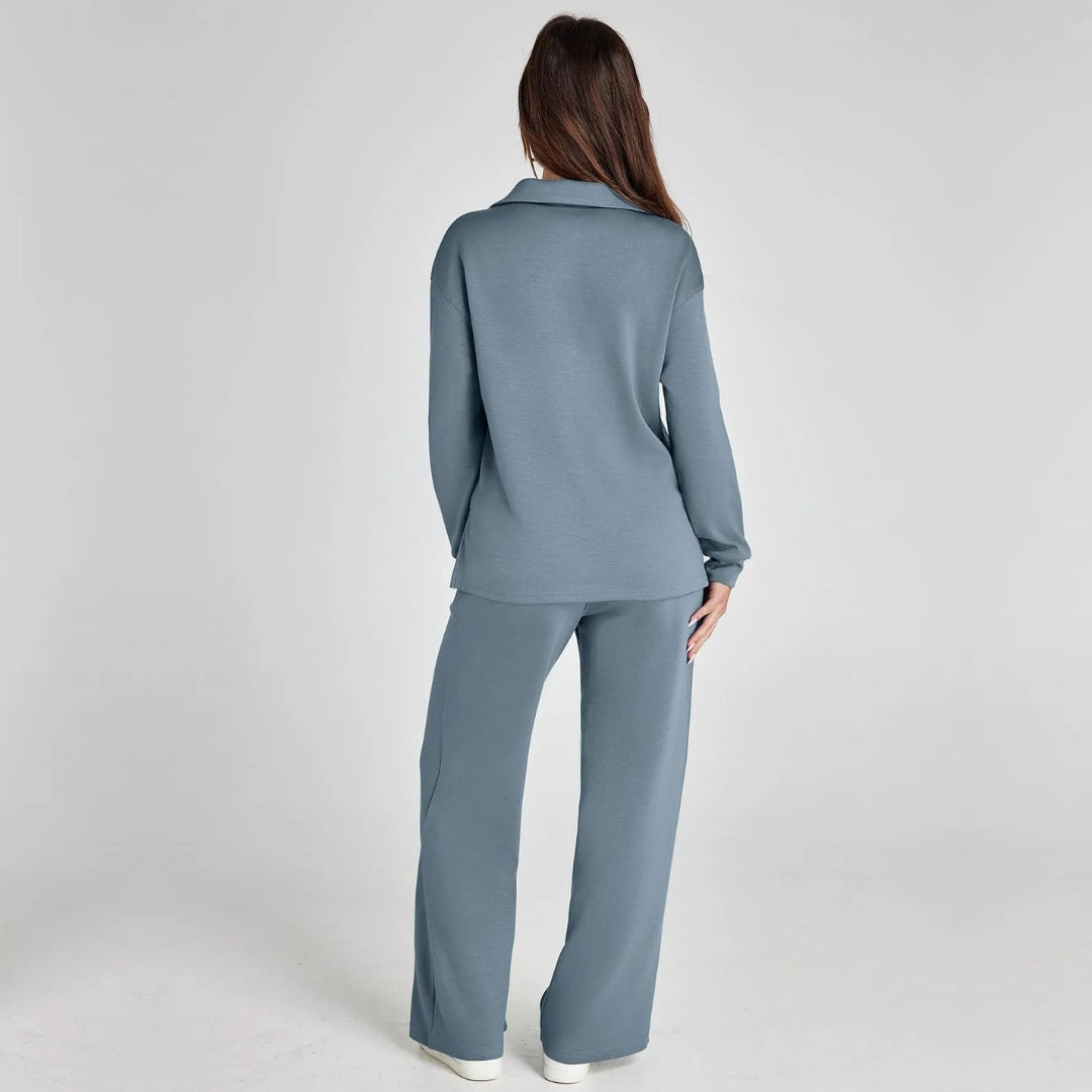 Zweiteiler für Damen - Bequemes Twin Set für zu Hause & Reise