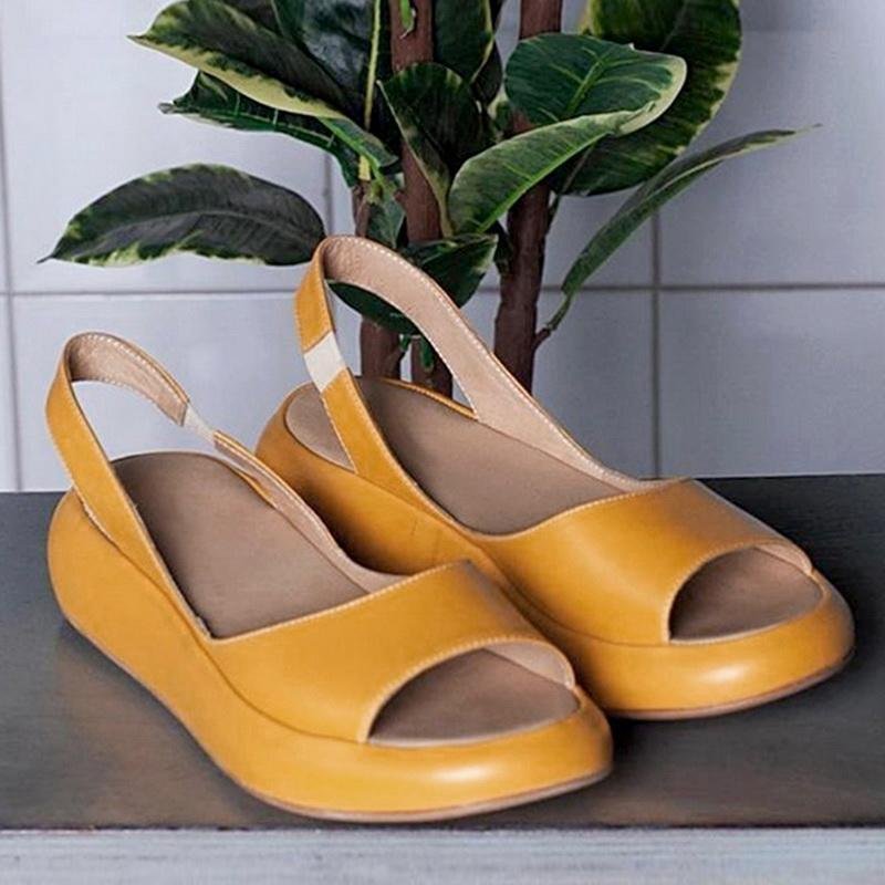 Avana Sandaletten | Orthopädische Damen Slingback Sandalen mit Komfortsohle