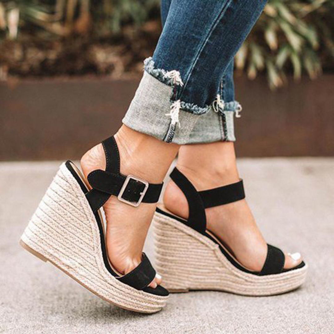 Loscana Keilsandalen - Elegante Frauenschuhe mit Gürtel