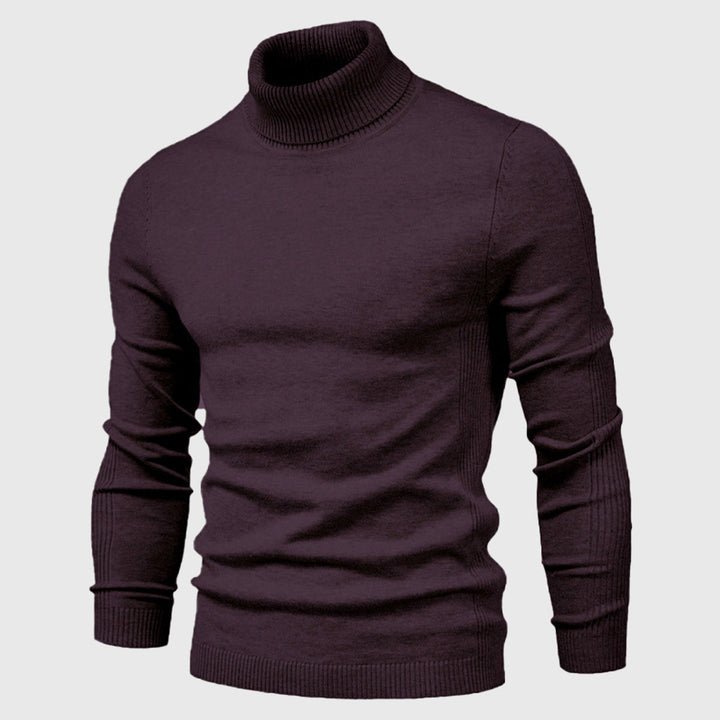 Herren Slim Fit Rollkragenpullover – Eleganter Winter Pullover für einen modernen Look