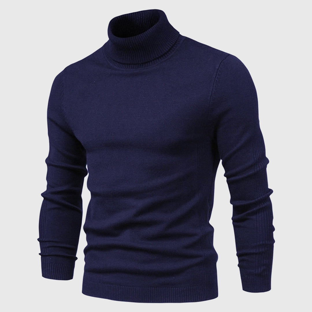 Herren Slim Fit Rollkragenpullover – Eleganter Winter Pullover für einen modernen Look
