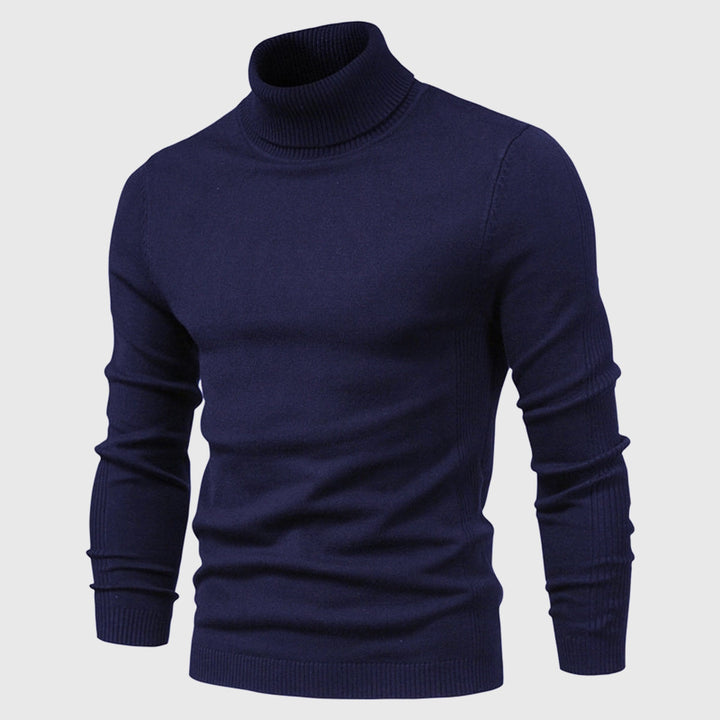 Herren Slim Fit Rollkragenpullover – Eleganter Winter Pullover für einen modernen Look