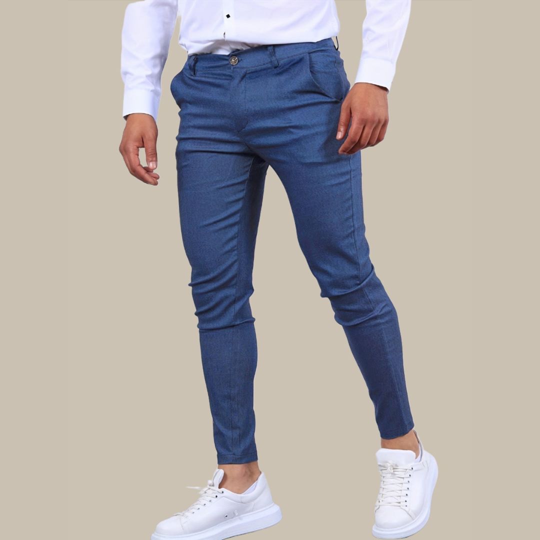 Gents Chino | Hochwertige Stretch-Skinny-Fit-Hose für Herren