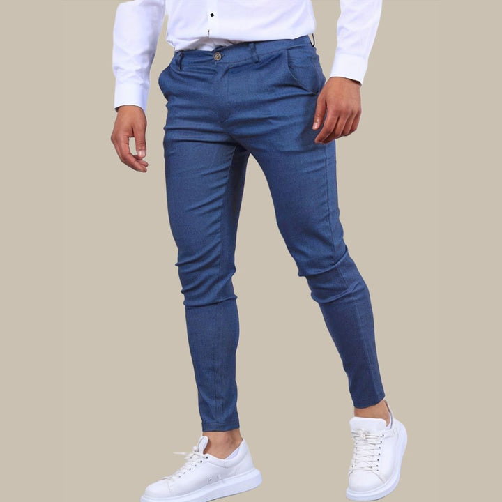 Gents Chino | Hochwertige Stretch-Skinny-Fit-Hose für Herren