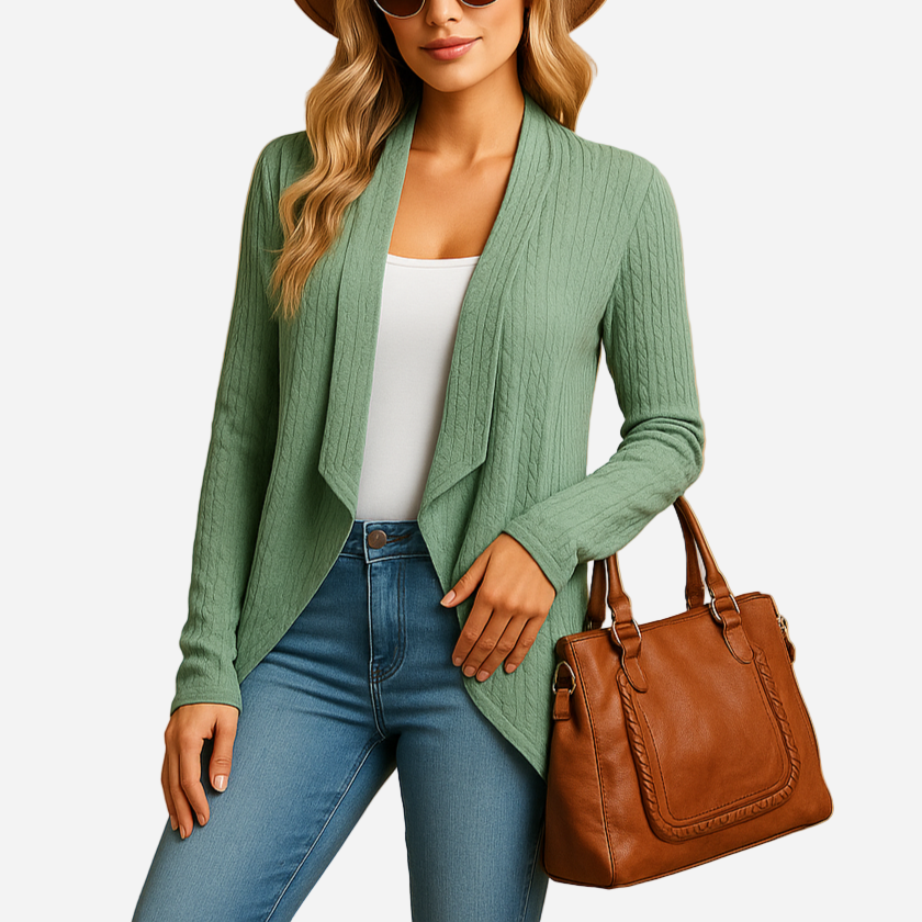 Strick Cardigan für Damen - Lang & Warm für den Winter