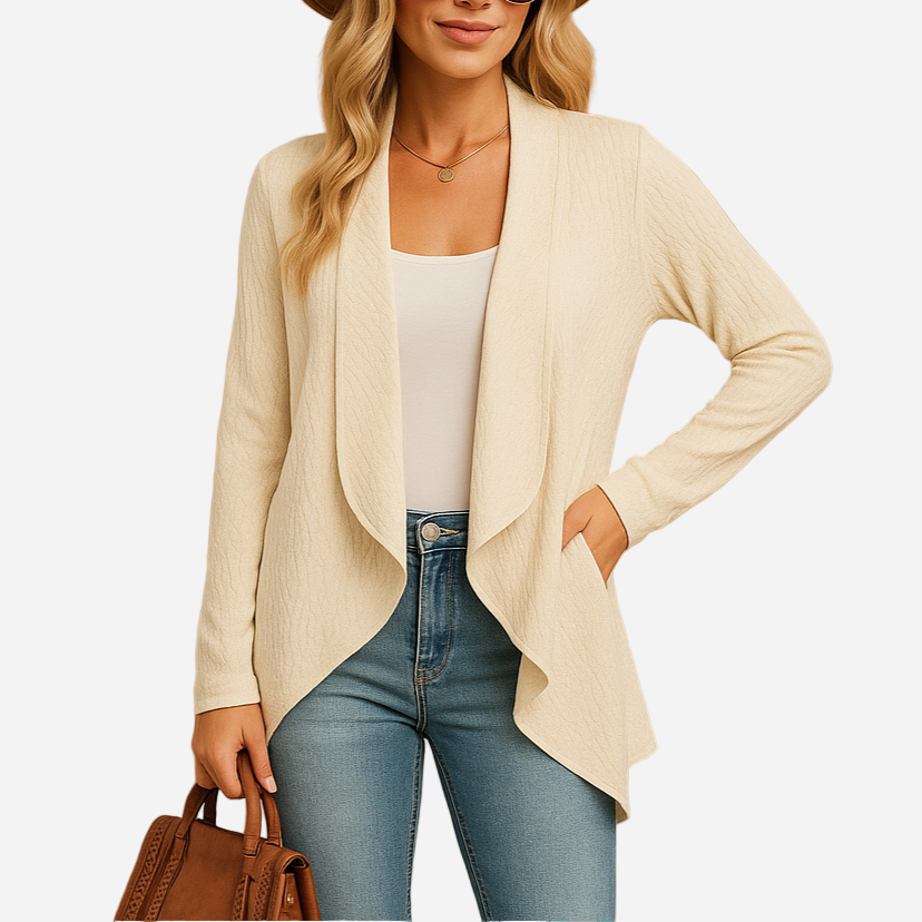 Strick Cardigan für Damen - Lang & Warm für den Winter