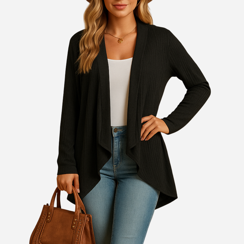 Strick Cardigan für Damen - Lang & Warm für den Winter