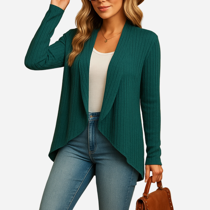 Strick Cardigan für Damen - Lang & Warm für den Winter