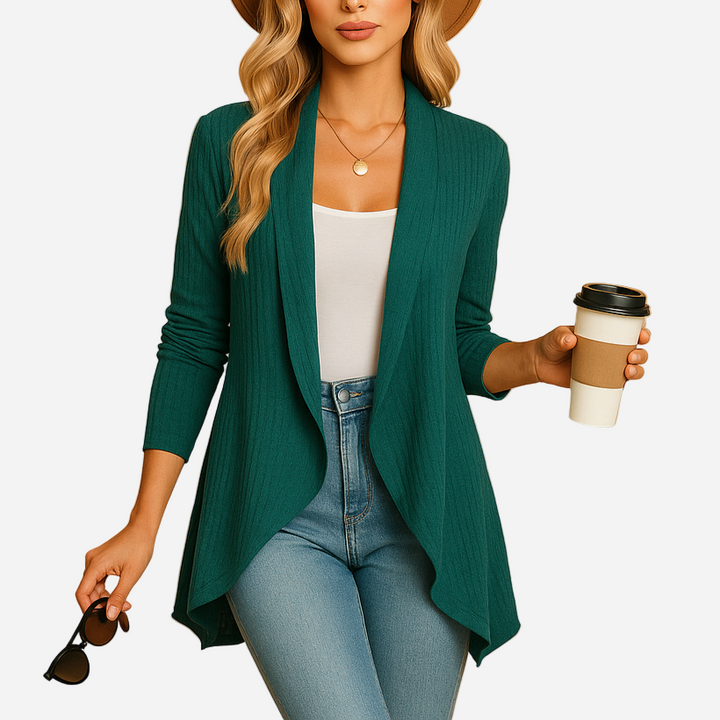 Strick Cardigan für Damen - Lang & Warm für den Winter