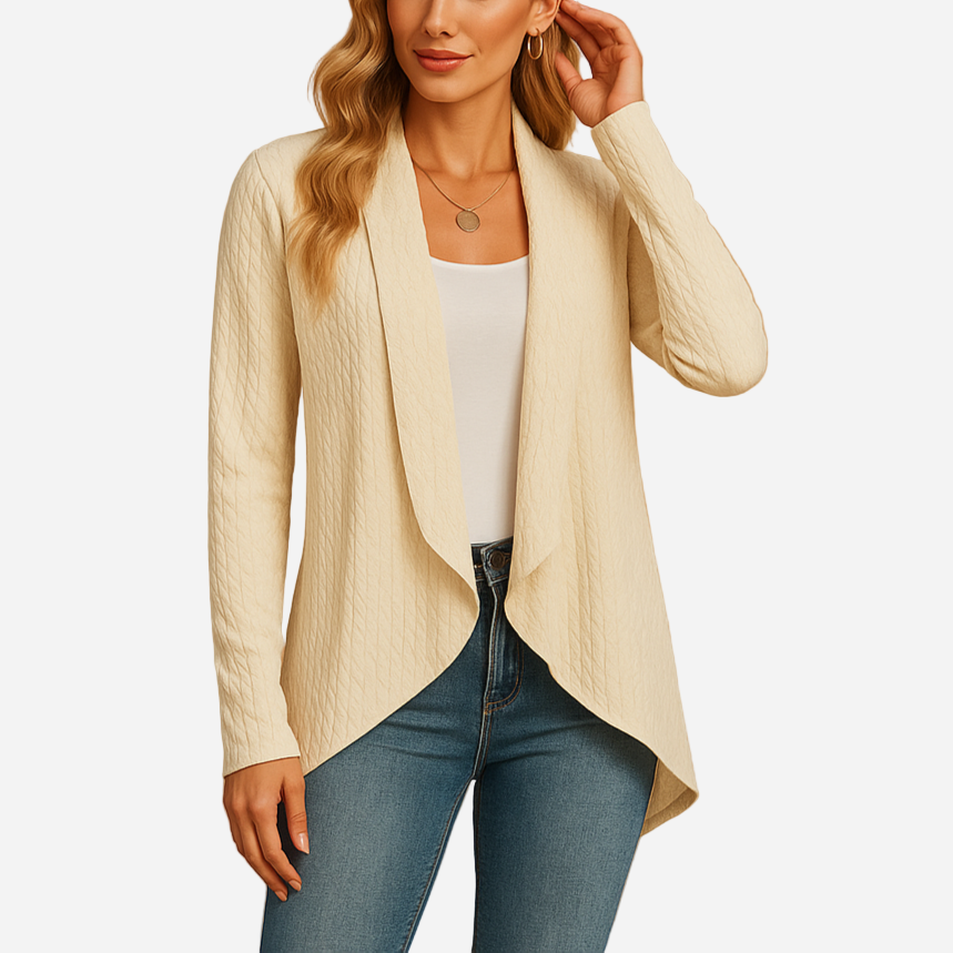 Strick Cardigan für Damen - Lang & Warm für den Winter