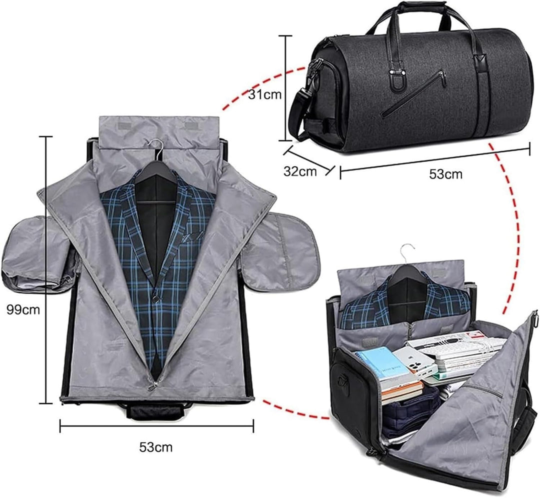 EasyTravel - Ausziehbare XXL Reisetasche - Passt Alles Rein