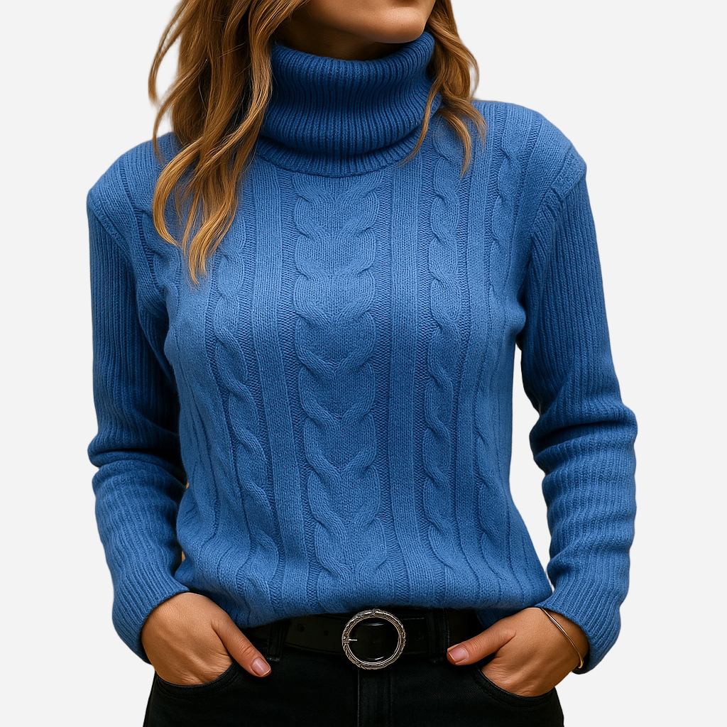 Rollkragenpullover für Damen - Leicht & Slim Fit für den Winter