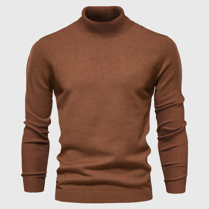 Herren Slim Fit Rollkragenpullover – Eleganter Winter Pullover für einen modernen Look