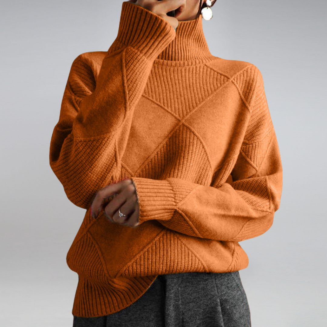 Rollkragenpullover für den Kalte Tage - Kuscheliger Kaschmir Pullover für Damen