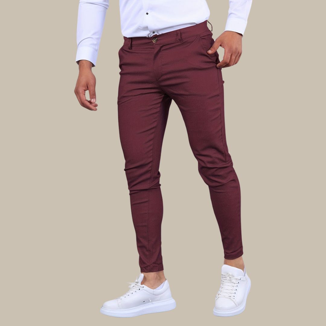 Rico Chino | Hochwertige Stretch-Skinny-Fit-Hose für Herren