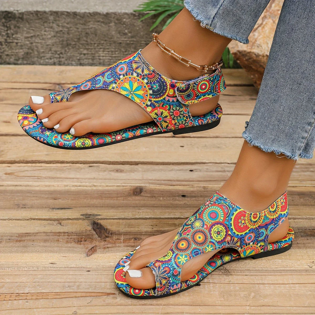 Boho-Sandalen für Damen - Bequeme Zehentrenner für den Sommer