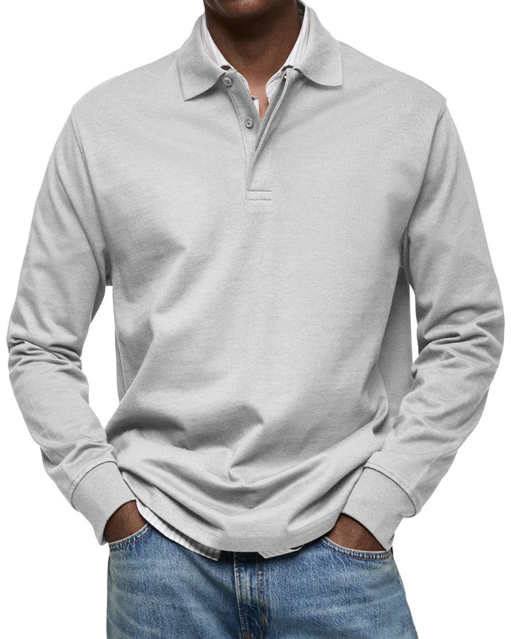 Gents Poloshirt | Klassische Herren Baumwolle Polo Mit Langarm